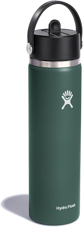 Hydro Flask 24 Oz Wide Flex Straw Cap Fir