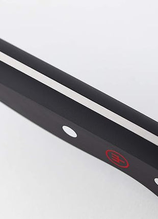 WÜSTHOF Gourmet 5" Hollow Edge Santoku Knife, Black