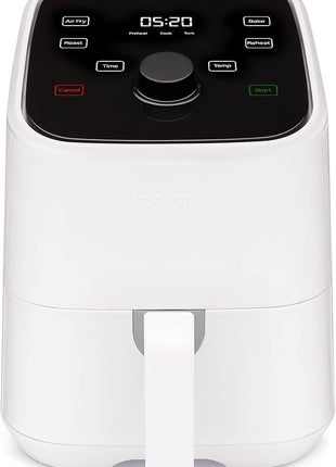 Instant Pot Vortex 2QT Mini Air Fryer,Small Air fryer that Crisps,Reheats, Bakes, Roasts for Quick Easy Meals,Includes over 100 In-App Recipes,is Dishwasher-Safe,from the Makers of Instant Pot, White