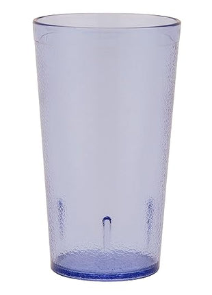 G.E.T. 6612-1-BL-EC Heavy-Duty Plastic Restaurant Tumblers, 12 Ounce, Blue (Set of 4)