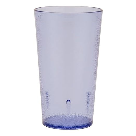 G.E.T. 6612-1-BL-EC Heavy-Duty Plastic Restaurant Tumblers, 12 Ounce, Blue (Set of 4)