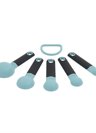 KitchenAid Measuring Spoons, Set Of 5, Aqua Sky