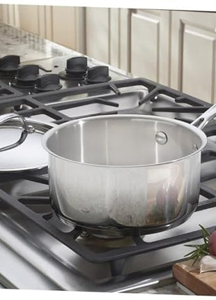 Cuisinart 719-18 Chef's Classic Stainless 2-Quart Saucepan with Cover