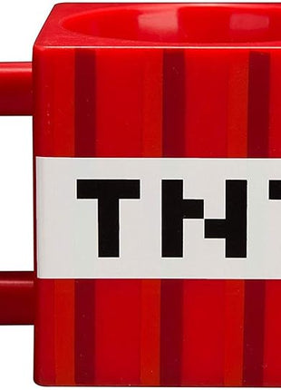 Minecraft 889343021824 Block Mug, 290 ml, Plastic, Multi-Coloured