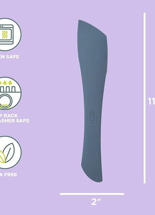 Chef'n 103-976-335 Switchit Double Sided Spatula, Small, Vintage Indigo