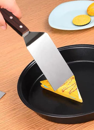 Metal Spatula for Cast Iron Skillet Grill Stainless Steel Spatula for Burger, Fish Turner Griddle Spatula, Spachulas Egg Flipper, Flat Top Metal Spatula for Cooking BBQ