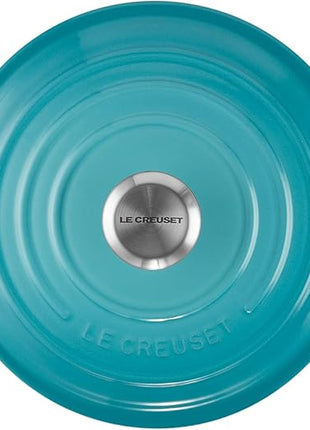 Le Creuset Enameled Cast Iron Signature Sauteuse Oven, 3.5 qt., Caribbean