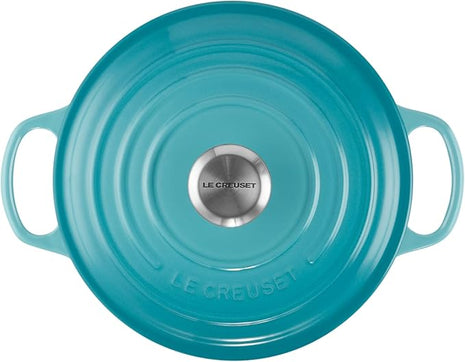 Le Creuset Enameled Cast Iron Signature Sauteuse Oven, 3.5 qt., Caribbean