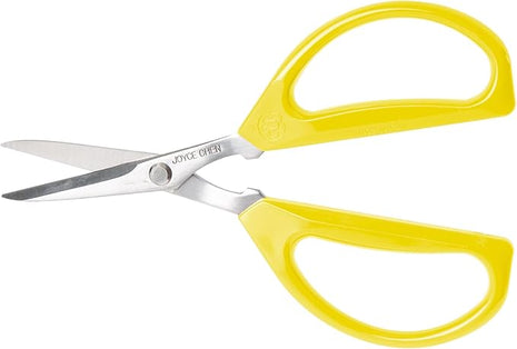 Joyce Chen Original Unlimited Kitchen Scissors All Purpose Kitchen Shears With Comfortable Handles, Yellow