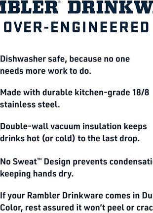 YETI Rambler 10 oz Tumbler, Stainless Steel, Vacuum Insulated with MagSlider Lid, Stainless