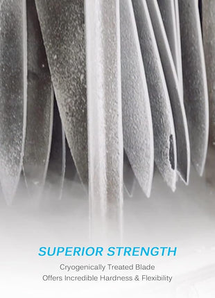 KYOKU 10" Bullnose Butcher Knife, Samurai Series Butcher Knife for Meat Cutting Chopping with Pakkawood Handle, Japanese High Carbon Steel Kitchen Knife for Professional Chef & Cook with Sheath & Case