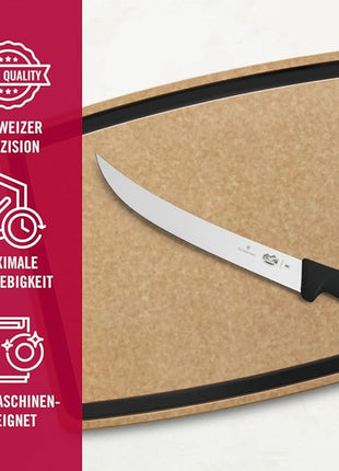 Victorinox Fibrox 10-Inch Curved Breaking Knife, Black Fibrox Handle