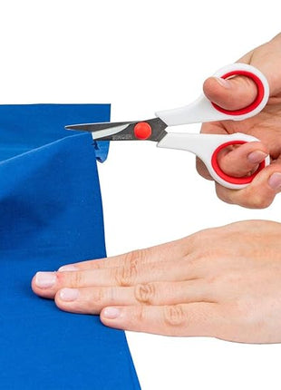 Singer 3404 Scissors, Red & White (1-Pack)
