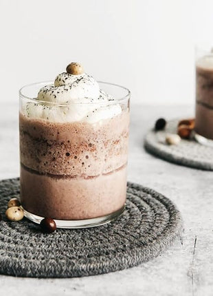 Everyday Drinking Glasses Set of 8 Drinkware Hurricane Glasses, Kitchen Glasses for Cocktail, Iced Coffee, Beer, Ice Tea, Wine, Whiskey, Water, 4 Tall Glass Cups & 4 Short Dof Drinking