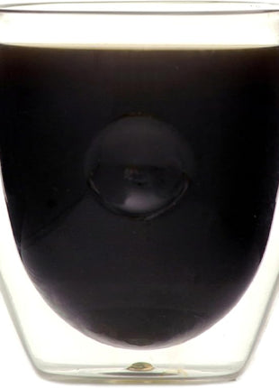 Moderna Artisan Series Double Wall 8 oz Beverage Glasses - Set of 8 Drinking Glasses