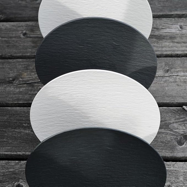 Villeroy & Boch Manufacture Rock Blanc Bread & Butter Plate, 6.25 in, Premium Porcelain, White