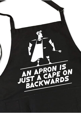 ApronMen - Funny Apron For Men - BBQ Gifts for Men & Unique Gifts for Fathers - Mens Aprons for Grilling