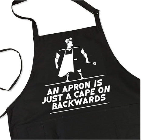 ApronMen - Funny Apron For Men - BBQ Gifts for Men & Unique Gifts for Fathers - Mens Aprons for Grilling