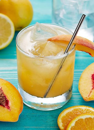 [24 PCS] Extra Long 10.4 inch Value Pack Reusable Stainless Steel Straws Combinations, Tomorotec Metal Straw Sets with Cleaning Brushes, 12 Straight 12 Bent For Tumblers Beverage Drinks Cocktail