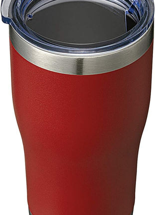 HASLE OUTFITTERS 20 oz Tumbler Bulk, Stainless Steel Tumblers with Lid, Vacuum Insulated Tumbler, Double Wall Powder Coated Cup, coffee mugs, Wine Red, 1 Pack