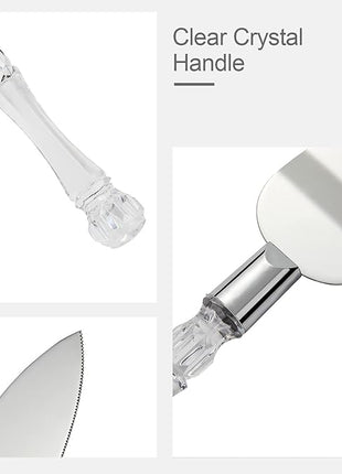 AW BRIDAL Personalized Wedding Cake Knife and Server Set Cake Cutting Set for Anniversary Wedding Engagements Bridal Shower Gifts for Couples//DK001CPP68//