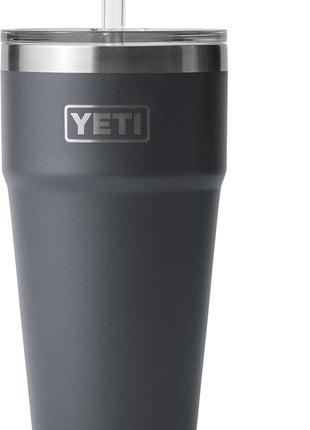 YETI Rambler 26 oz Straw Cup, Vacuum Insulated, Stainless Steel with Straw Lid