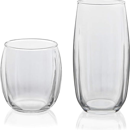Libbey Samba 16-piece Drinkware Glass Set