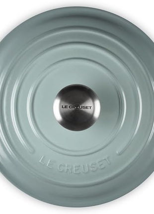 Le Creuset Enameled Cast Iron Signature Round Sauteuse, 3.5qt., Sea Salt