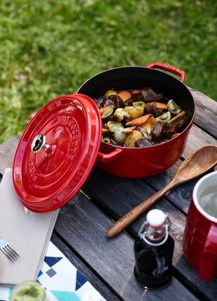 STAUB 40509-840-0 Cocotte Round 26cm Cherry