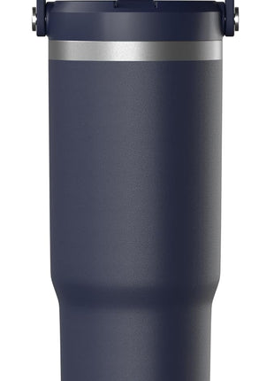 Hydrapeak Nomad 32 oz Tumbler with Handle and Straw Lid, Leakproof, Double Insulated, 32oz Cup, Stainless Steel | Navy
