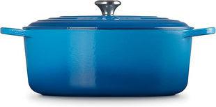 Le Creuset Enameled Cast Iron Signature Oval Dutch Oven, 9.5 qt., Marseille