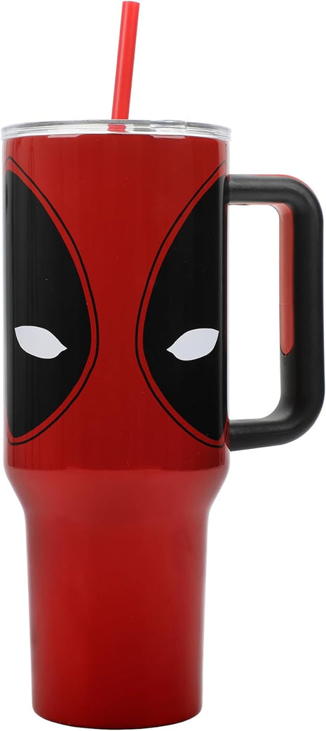 Bioworld Deadpool Nerdin' Since The 90s 40 Oz Stainless Steel Tumbler
