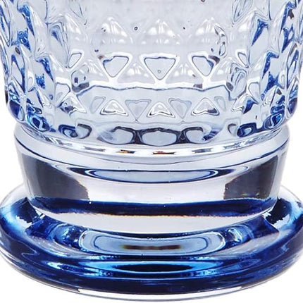 Villeroy & Boch Boston Blue Crystal Highball Glasses, Set of 4