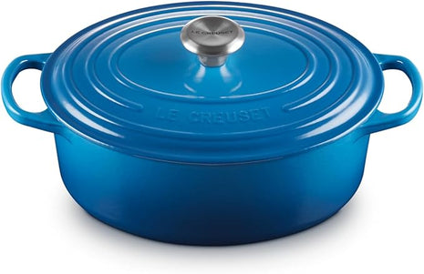 Le Creuset Enameled Cast Iron Signature Oval Dutch Oven, 2.75 qt., Marseille
