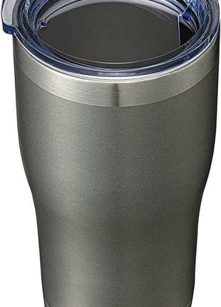 HASLE OUTFITTERS 20 oz Tumbler Bulk, Stainless Steel Tumblers with Lid, Vacuum Insulated Tumbler, Double Wall Tumbler Cup, coffee mugs, Gray, 1 Pack