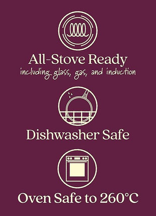 Anolon 83852 Nouvelle Copper Hard Anodized Nonstick Cookware Set / Pots and Pans Set - 11 Piece, Brown