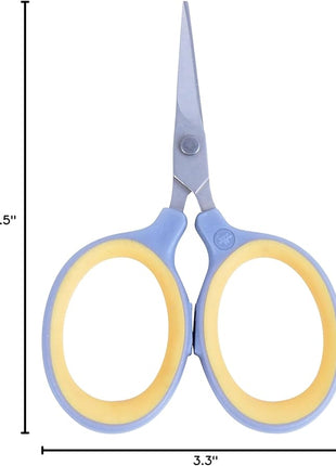 Westcott 2.5" Fine-Tip Craft Scissors with Titanium-Bonded Blades for Crafting, Sewing & More