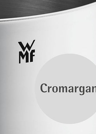 WMF Pot Set 4-Piece Provence Plus Pouring Rim Glass Lid Cromargan® Stainless Steel Polished Suitable for Induction Hobs Dishwasher-Safe, Silver, 52.7 x 28.8 x 21.8 cm