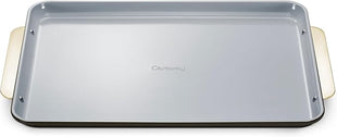 Caraway Non-Stick Ceramic Baking Sheet - Naturally Slick Ceramic Coating - Non-Toxic, PTFE & PFOA Free - Perfect for Baking, Roasting, and More - Large (18" x 13") - Black