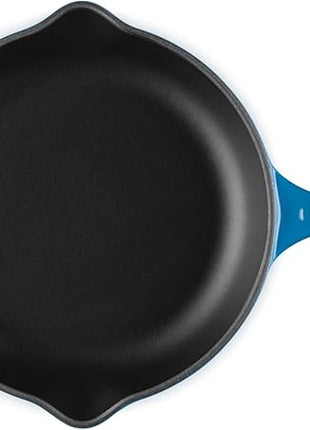 Le Creuset Enameled Cast Iron Signature Iron Handle Skillet, 9", Marseille