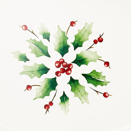 Lenox 890835 Holiday Handpaint Stripe Oval Dish