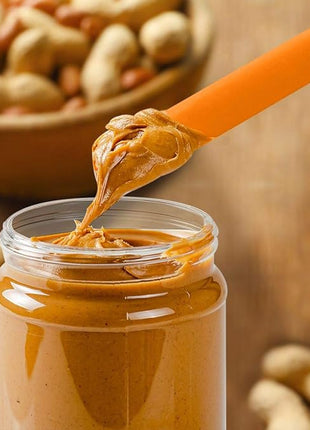 OVENTE Silicone Spatula Set of 5, Food Grade Rubber Spatula with High Heat Resistant, BPA-Free and Dishwasher Safe, Nonstick Kitchen Utensils for Baking, Cooking and Mixing, Orange SP12305O