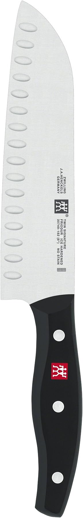 ZWILLING TWIN Signature 7-inch Hollow Edge Santoku Knife