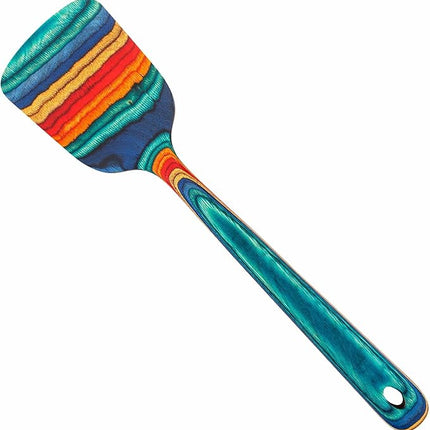 Totally Bamboo Baltique Montego Bay Collection 12-1/2" Wooden Spatula, Safe for Nonstick
