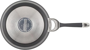 Circulon Symmetry Hard-Anodized Nonstick Frying Pan, 8.5-Inch, Black