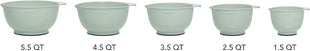 KitchenAid Classic Mixing Bowls, Set of 5, Pistachio