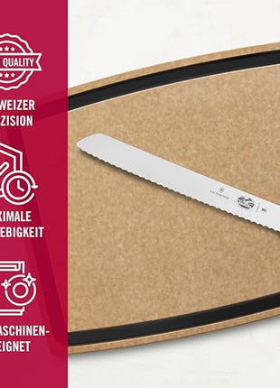 Victorinox Swiss Army 8" Serrated Bread Knife with Fibrox Handle, 47549