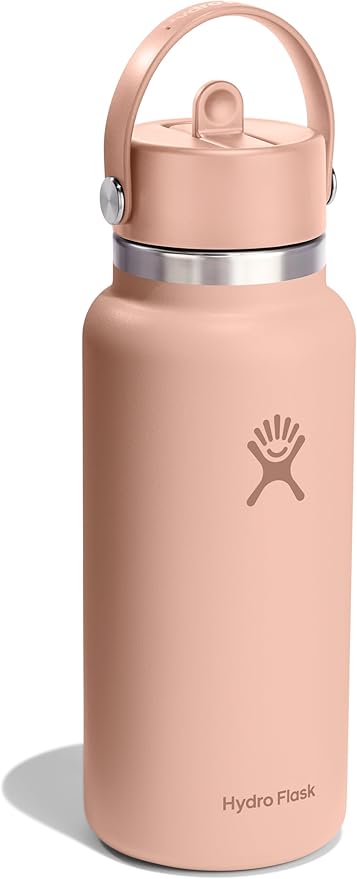 Hydro Flask 32 Oz Wide Mouth Flex Straw Cap Seacliff