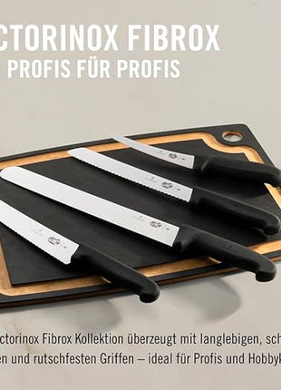 Victorinox Swiss Army 8" Serrated Bread Knife with Fibrox Handle, 47549