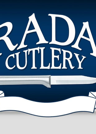 Rada Cutlery 7-Piece Starter Knife Gift Set (G257), Stainless Steel Hollow Ground Blades, Made in USA, Black Handles